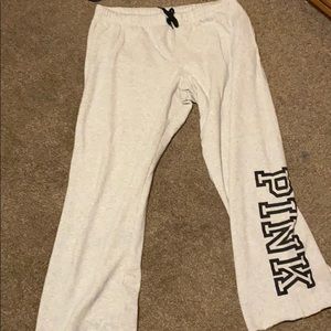 Light grey boyfriend joggers